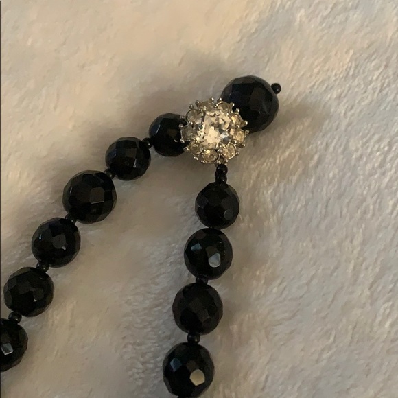 Vintage JUDITH MCCANN Black Necklace and Bracelet - Picture 4 of 6